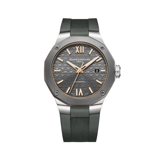 Baume & Mercier M0A10660 Riviera Automatic 42 mm Stainless Steel and Titanium Front image number 0
